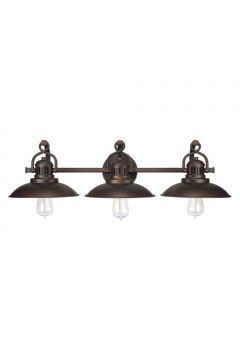 Capital 3793BB O'Neal 3-Light Vanity Fixture Burnished Bronze