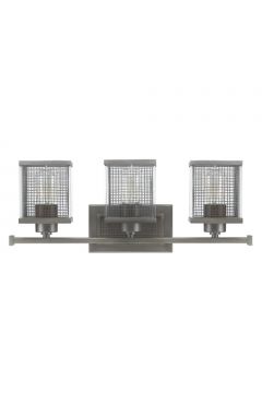 Capital 8033GR Carson 3-Light Vanity Fixture Graphite