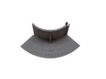 Chem Link F1355GR Gray 2 inch E-Curb 90 Elbow