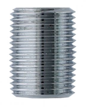 3/8 x Close Chrome Brass Nipple