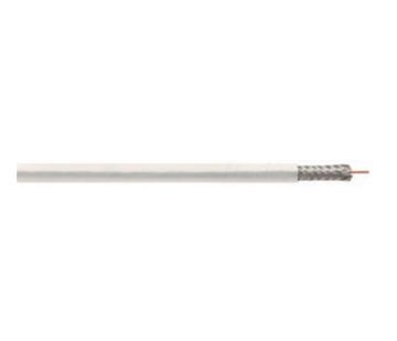 RG6U Quadshield Coaxial Cable White E20604-WHT