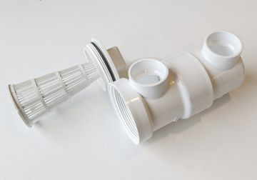 CanPlas 393243AW PVC Inline Drain Strainer