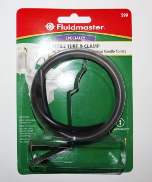 Fluidmaster 599 Toilet Fill Tube and Clamp