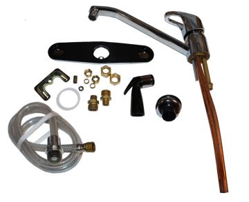 Gerber 40-400 S/H Kitchen with Sprayer