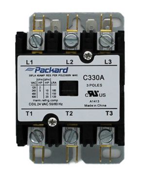 Packard C3S30A 3P/30A / 24V Contactor