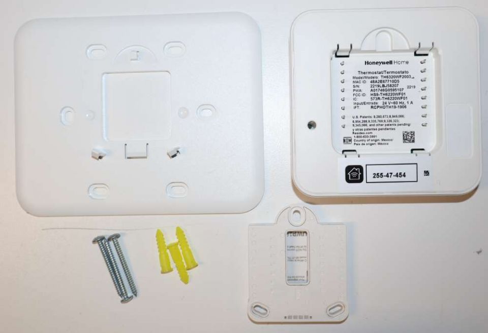 Supplies Depot: Honeywell TH6320WF2003 2 Hot 2 Cold Programmable Thermostat  Dual Fuel