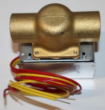 Honeywell V8043E1020 1 inch Sweat Zone Valve with 18 inch Leads