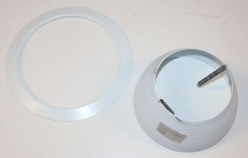 Hubbell W310W White Baffle