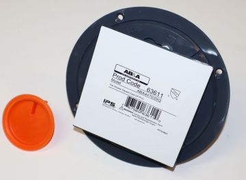 IPS 63611 2 inch and 3 inch PVC Drain with Square Strainer