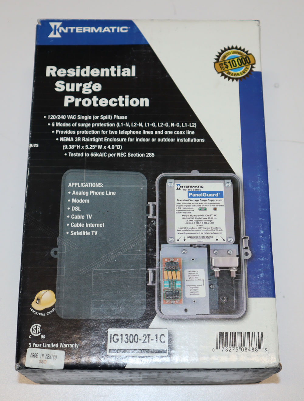 Supplies Depot: Intermatic IG1300-2T-1C Surge Protective Device