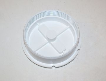 Jones Stephens C60118 4 inch PVC Internal Pipe Cleanout 3-1/2 inch Countersunk Plug Insert