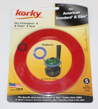 Korky 450BP CHAMP4/TITAN4 Flush Valve Fits Champion 4 and Eljer Titan 4