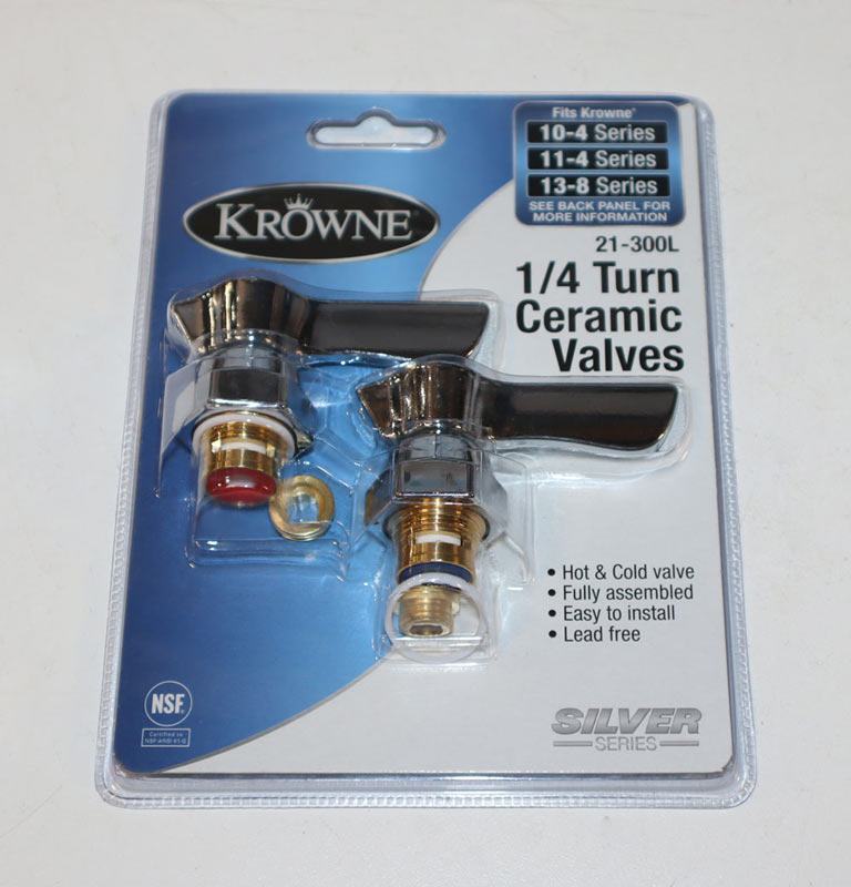 Supplies Depot: Krowne 21-300L Silver Series 1/4 Turn Ceramic