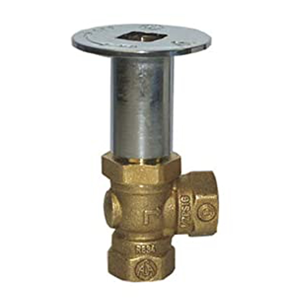 Supplies Depot Legend 102873 1/2 inch 1/4 Turn Angle Log Lighter Valve