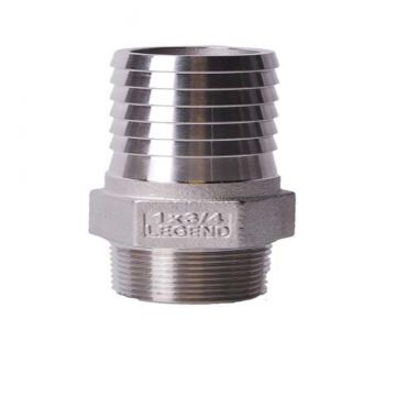 Legend 312-004SS 3/4 inch Stainless Steel Insert x Male Adapter