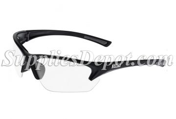Lift EQT-12KCB Quest Safety Glasses Black / Clear