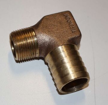 Legend 312-064NL 1 x 3/4 inch Bronze Insert x Male 90 Elbow