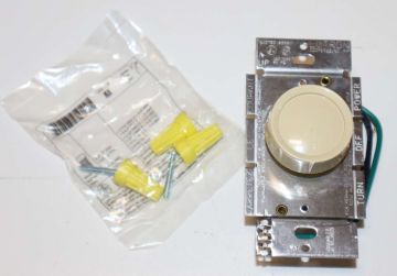Lutron D-600P-IV Rotary Single Pole Dimmer