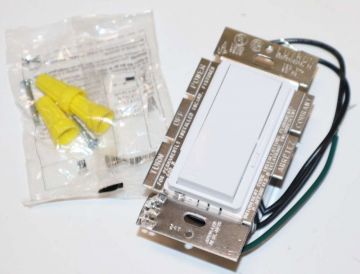 Lutron DV-603P-WH Diva 600W 3-Way Dimmer