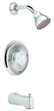 Moen 2353 Chateau Posi Tub and Shower Faucet Less Sprayer