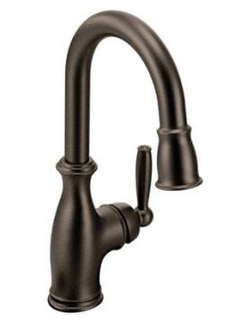 Moen 5985ORB Brantford Bar Pull-Down Faucet - Oil Rubbed Bronze