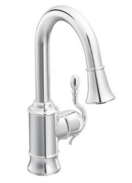 Moen S6208C Wood Bar / Prep Faucet