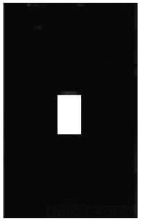MULBERRY 92871 Ivory, 5INCH Length, Jumbo, 1 Gang Toggle Switch, Wall Plate, 3 1/2INCH Width