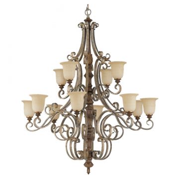 Murray Feiss F2178/12GIS/PCN Alderson Court 12-Light Chandelier