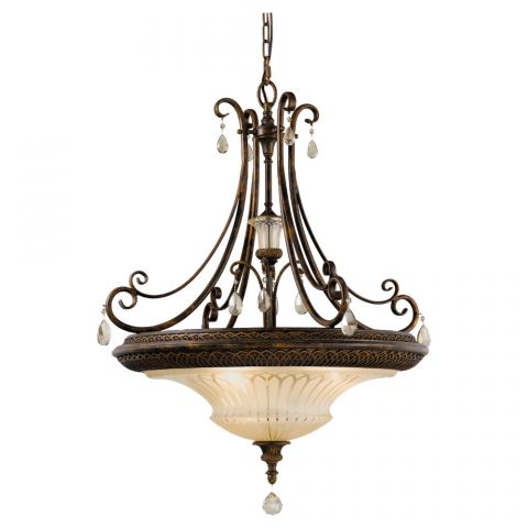 Murray Feiss F2270 3ats Lake Geneve 3, Old World Castle Chandelier