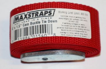 MAXS 00411 MAXSTRAP 4' RED