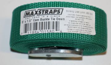 Maxstrap 15803 8 foot Green Widebody