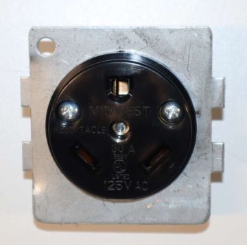 Midwest BR32U 2-Pole, 3-Wire 30A / 125V Receptacle