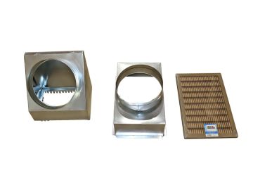 Miller-Nordyne Single-Wide Duct Kit 12 x 20 inch 12 inch Round