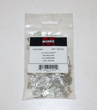 Morris 12424 16-14 Right Angle Disconnect 100 Count
