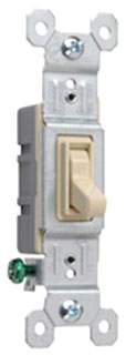Pass & Seymour 660-IG 1 Phase 15A / 120V Switch Ivory
