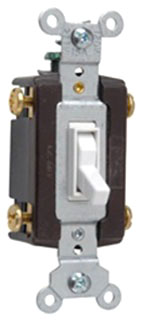 Pass & Seymour 664-WG 15A / 120V 4-Way Switch White