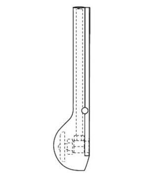 15 inch Supply Cover White 3021-S