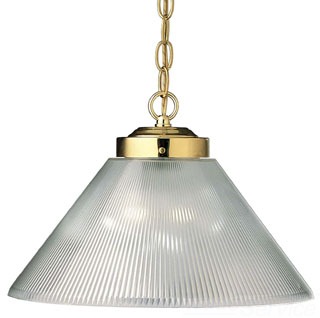 Progress P5127-10 Single Light Pendant Polished Brass
