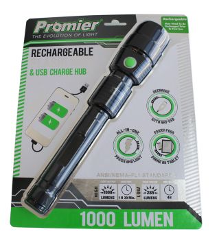 Nebo P1KPP Rechargeable Flashlight Battery Backup for Mobile Devices