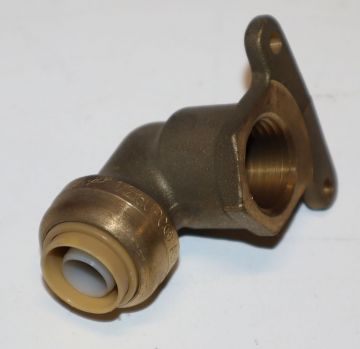 Push-Fit U335 1/2 x 1/2 inch FIP Drop Ear 90 Elbow