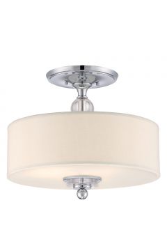 Quoizel DW1717C Downtown 3-Light Semi-Flush