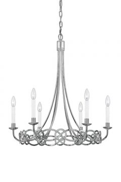 Quoizel LSC5006PK Century 6-Light Chandelier