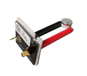 Rheem 47-104990-01 Limit Switch - Auto Reset Black - Red