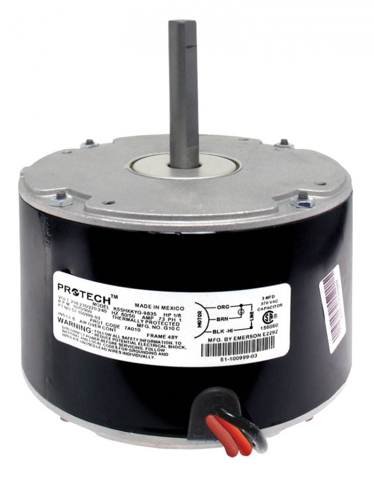 Supplies Depot: Rheem 51-100999-03 Condenser Motor 1/6 HP
