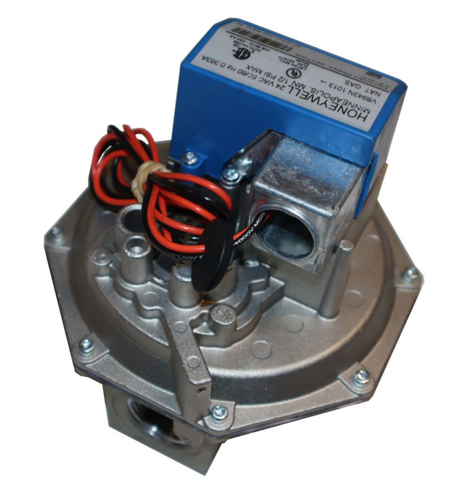 Raypak 600631 Gas Valve 24V 1 inch NG Natural Gas