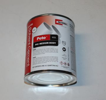 Rectorseal 55928 Quart Pete 602 PVC