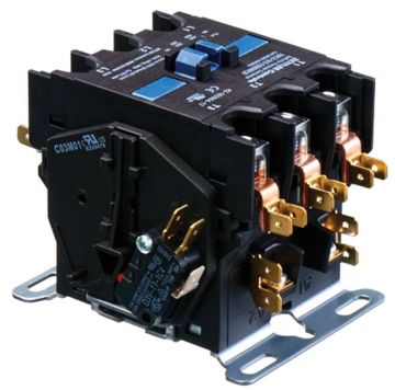 Rheem 42-102664-17 Contactor - 50A 3 Pole for 24V coil with Auxiliary Contacts