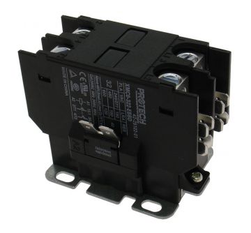 Rheem 42-25102-01 PROTECH Contactor - 30A 2-Pole 24V coil