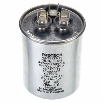 Rheem 43-25133-11 Capacitor - 35/3/440 Dual Round