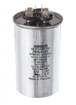 Rheem 43-25133-32 Capacitor - 70/5/370 Dual Round